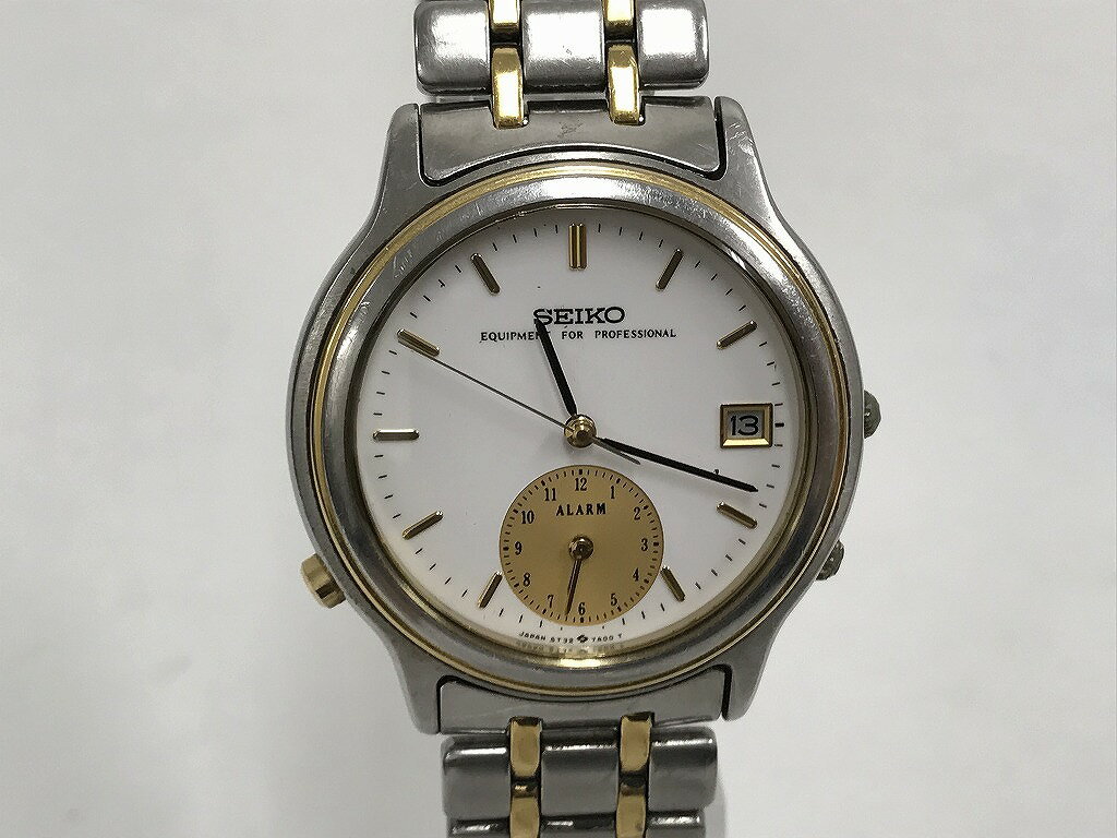 状態良好品 SEIKO 7T32-6K50 イエロー メンズ クォーツ 腕時計 状態良好品 SEIKO 7T32-6K50 イエロー メンズ クォーツ 腕時計 EXC+5