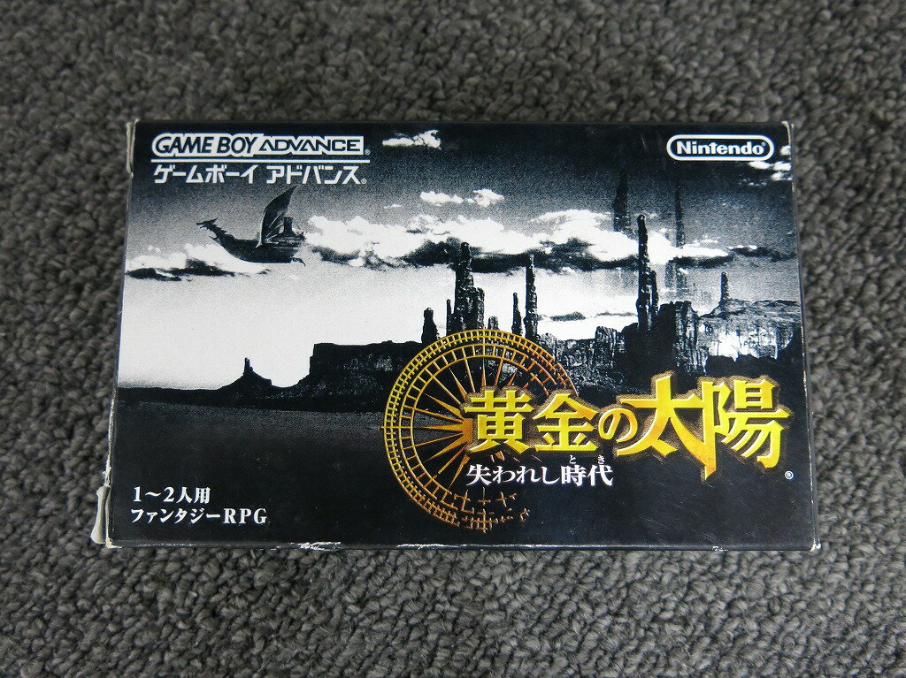 【全品ポイント10倍!要エントリー】【期間限定セール】ニンテンドー Nintendo GBAソフト 黄金の太陽 失われし時代 【中古】