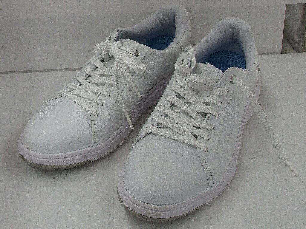 【期間限定セール】ティゴラ TIGORA ティゴラ TIGORA 本革コンフォートシューズ サイズ：25.5cm ホワイ..