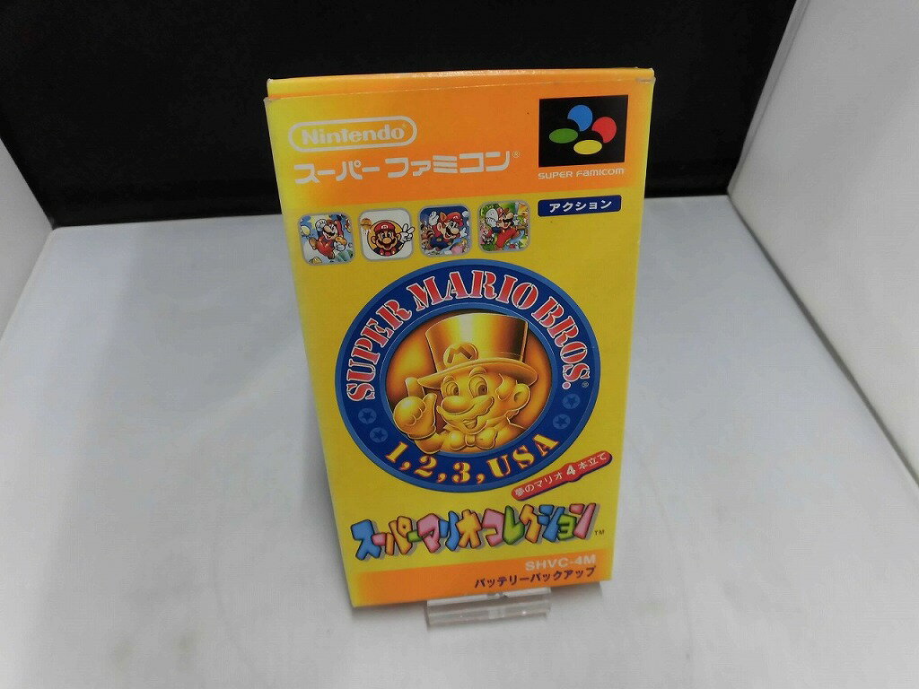ニンテンドー Nintendo スーパーファミコンソフト スーパーマリオコレクション SHVC-4M 【中古】