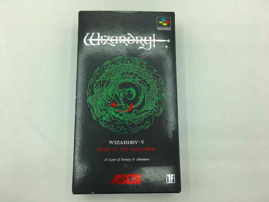 【全品ポイント10倍！要エントリー】【期間限定セール】アスキー ASCII スーパーファミコンソフト ウィザードリィ・5　災禍の中心 【中古】