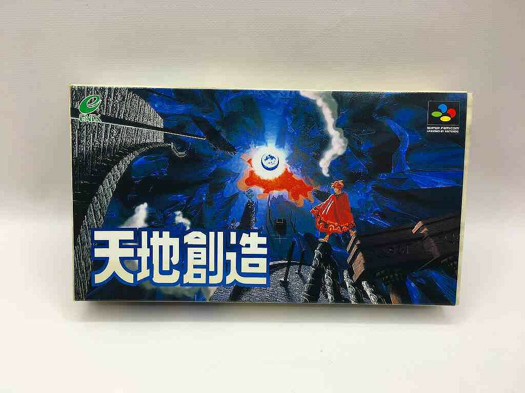 【全品ポイント10倍!要エントリー】【期間限定セール】エニックス ENIX スーパーファミコンソフト 天地創造 【中古】