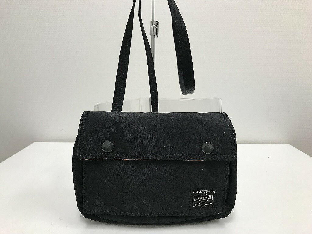 PORTER ポーター　タンカー　 ミニ　リュック　黒　美品 中古・古着通販】PORTER (ポーター) タンカーミニリュック