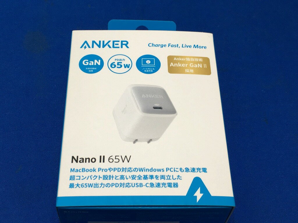 ʥݥ10ܡץȥ꡼ۡڴָꥻ̤ۡѡ 󥫡 Anker Anker USBŴ Nano II 65W ۥ磻 A2663N...