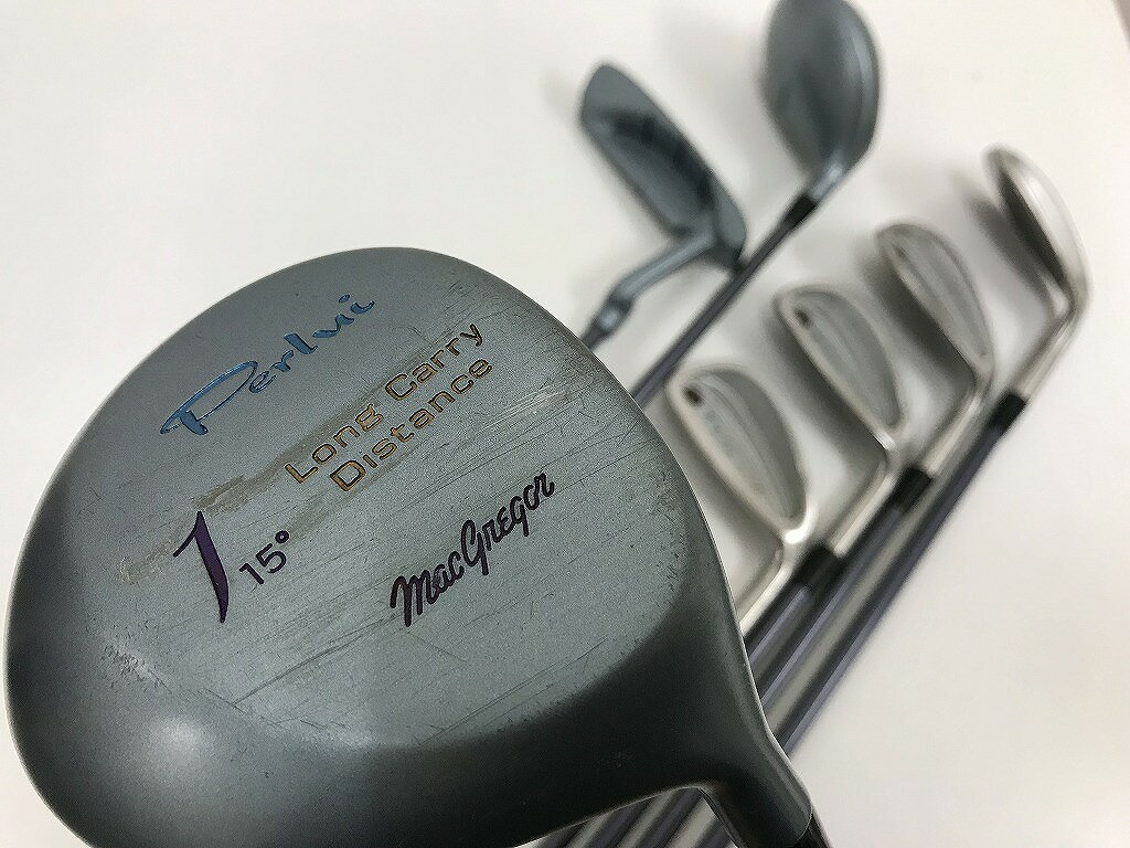 【全品ポイント10倍!要エントリー】【期間限定セール】マックレガー Mc GREGOR Perlui ペルルイ 7本セット 1W・4W・5.7.9I・SW・PT...