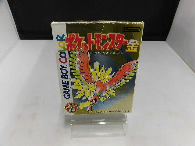 ニンテンドー Nintendo GBCソフト ポケットモンスター 金 DMG-P-AAUJ(JPN) 【中古】