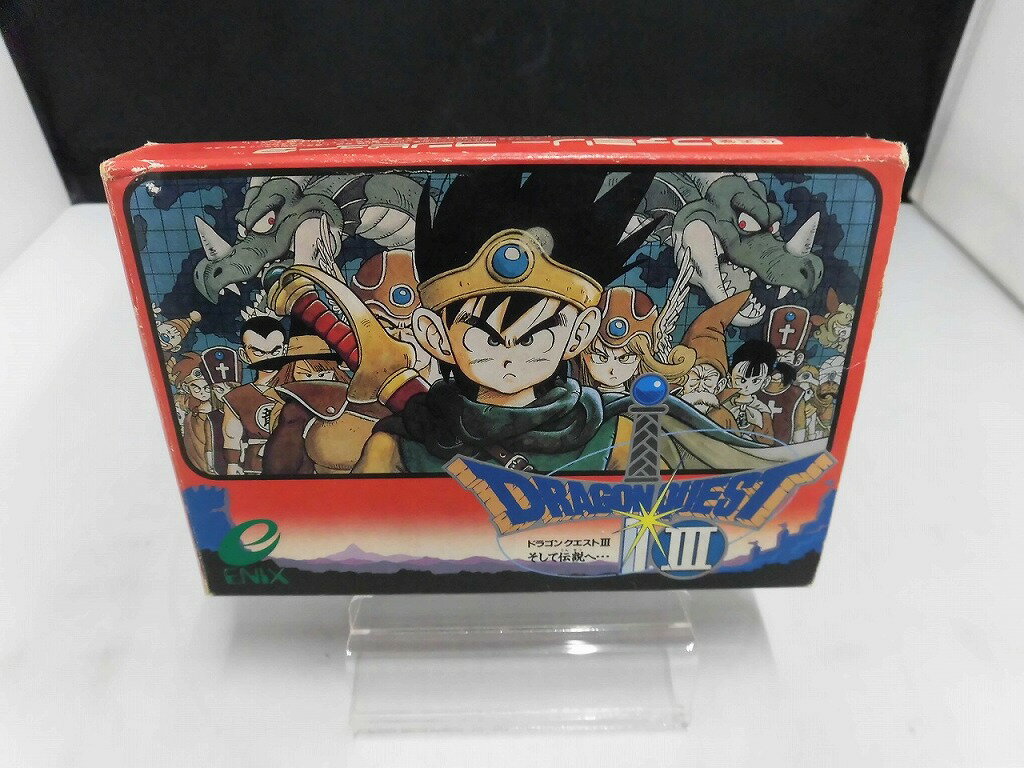 エニックス ENIX ファミコンソフト ドラゴンクエストIII そして伝説へ… EFC-D3 【中古】