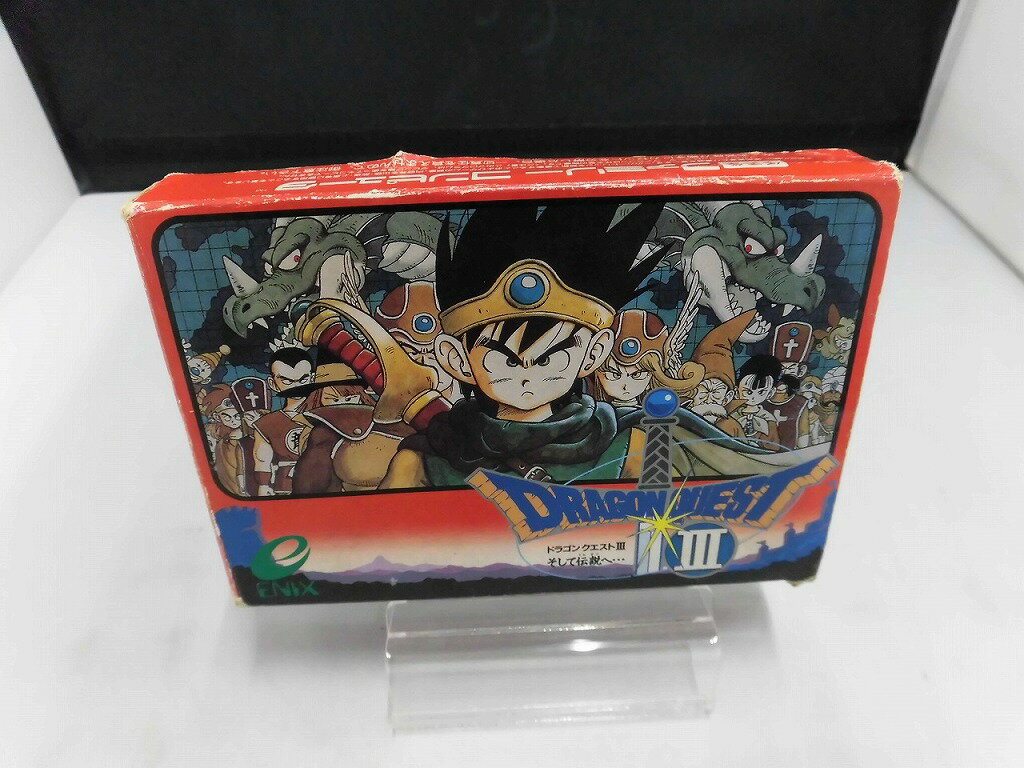 エニックス ENIX ファミコンソフト ドラゴンクエストIII そして伝説へ… EFC-D3 【中古】
