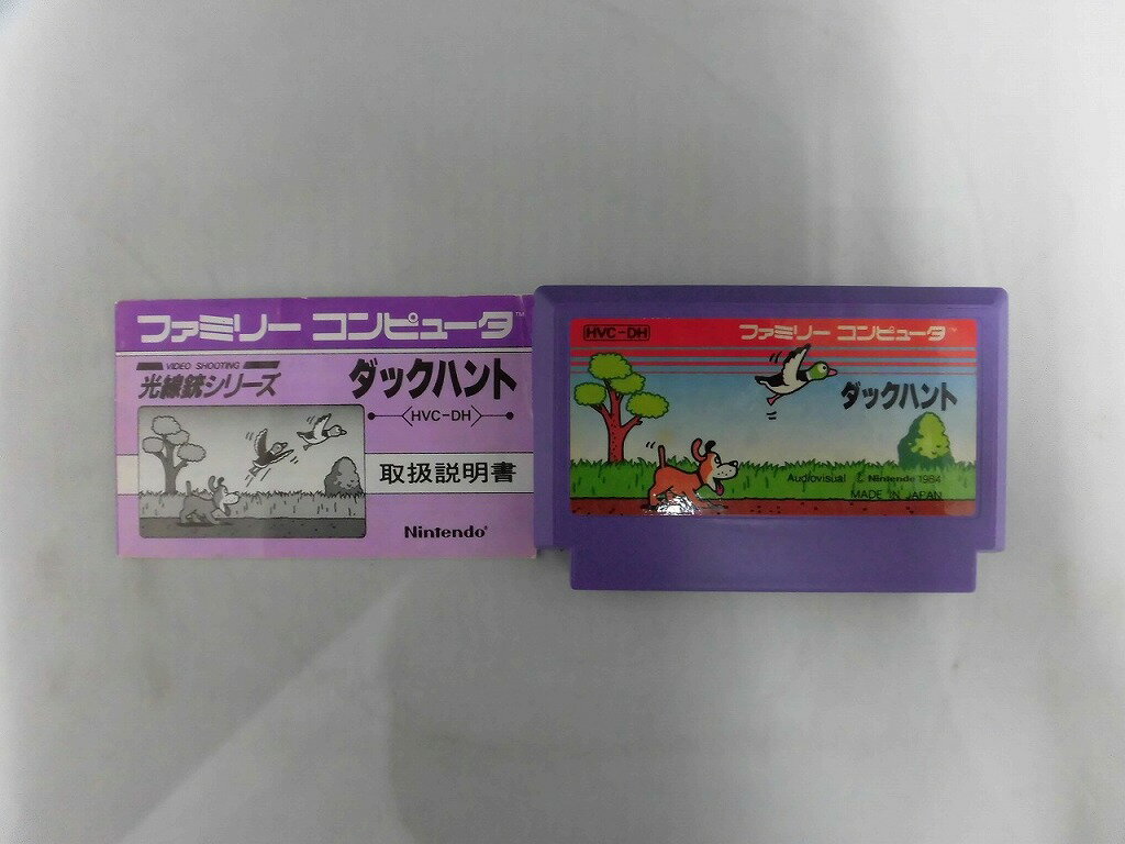 ニンテンドー Nintendo ファミコンソフト ダックハント HVC-DH 【中古】
