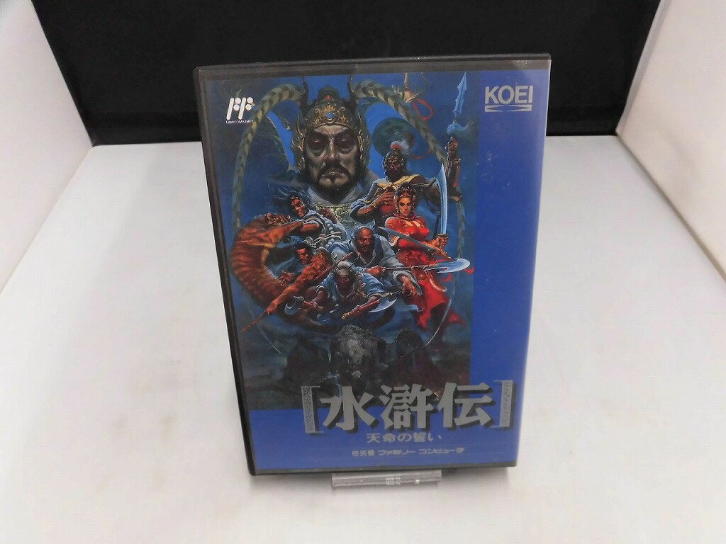 コーエー koei ファミコンソフト 水滸伝 天命の誓い KOE-XJ 【中古】