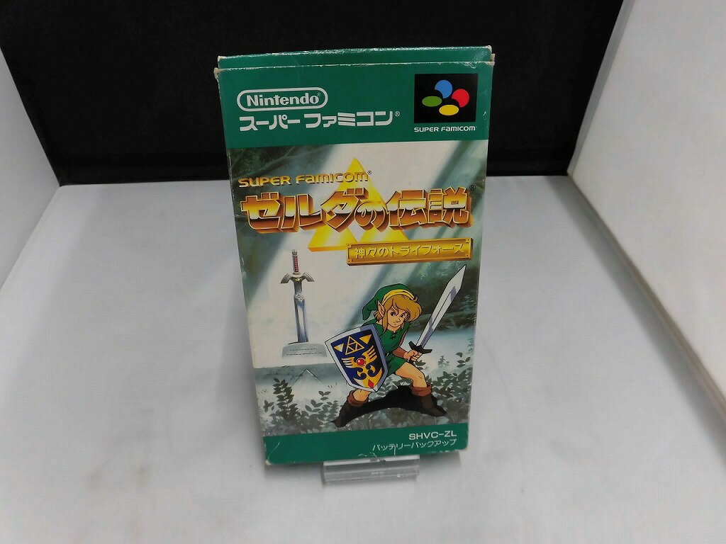 ニンテンドー Nintendo スーパーファミコンソフト ゼルダの伝説 神々のトライフォース SHVC-ZL 【中古】