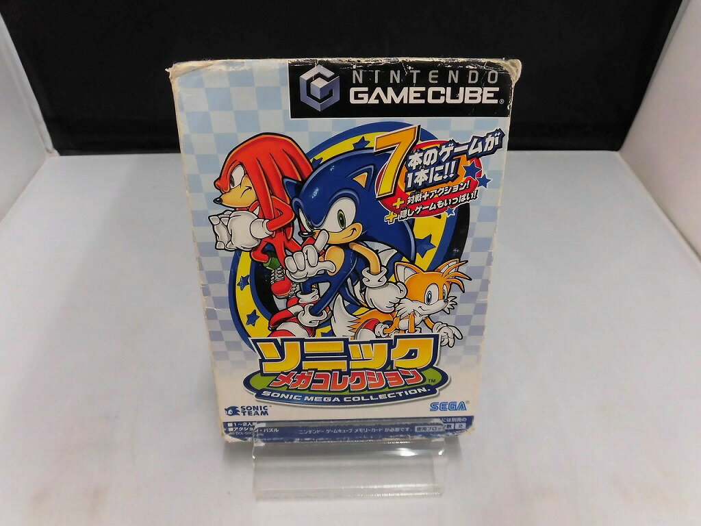 【全品ポイント10倍!要エントリー】【期間限定セール】セガ SEGA GCソフト ソニック メガコレクション DOL-P-GSOJ(JPN) 【中古】