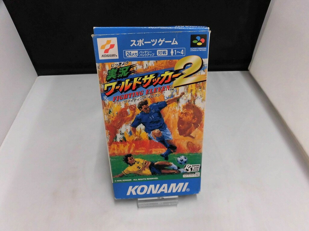 コナミ KONAMI スーパーファミコンソフト 実況ワールドサッカー2 SHVC-P-AWJJ（JPN） 【中古】
