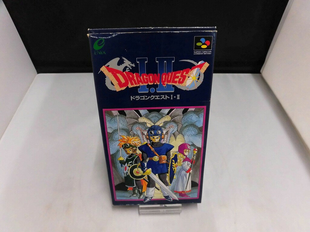 エニックス ENIX スーパーファミコンソフト ドラゴンクエストI・II SHVC-DQ 【中古】