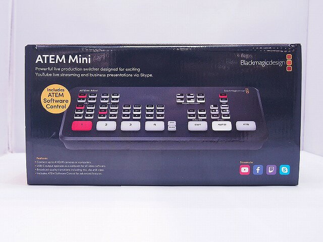 【全品ポイント10倍!要エントリー】【期間限定セール】ブラックマジックデザイン Blackmagic Design スイッチャー ATEM Mini 【中古】