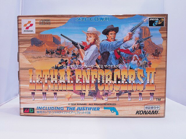 【全品ポイント10倍!要エントリー】【期間限定セール】【未使用】 コナミ KONAMI リーサルエンフォーサーズ2 ザ・ウエスタン T-95034