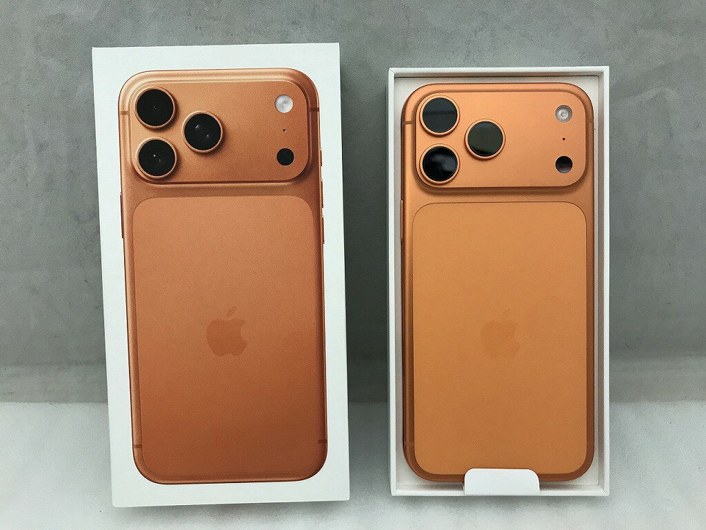 【全品ポイント10倍！要エントリー】アップル Apple iPhone 17 Pro Max 1TB SIMフリー コズミックオレンジ MFYG4J/A 【中古】