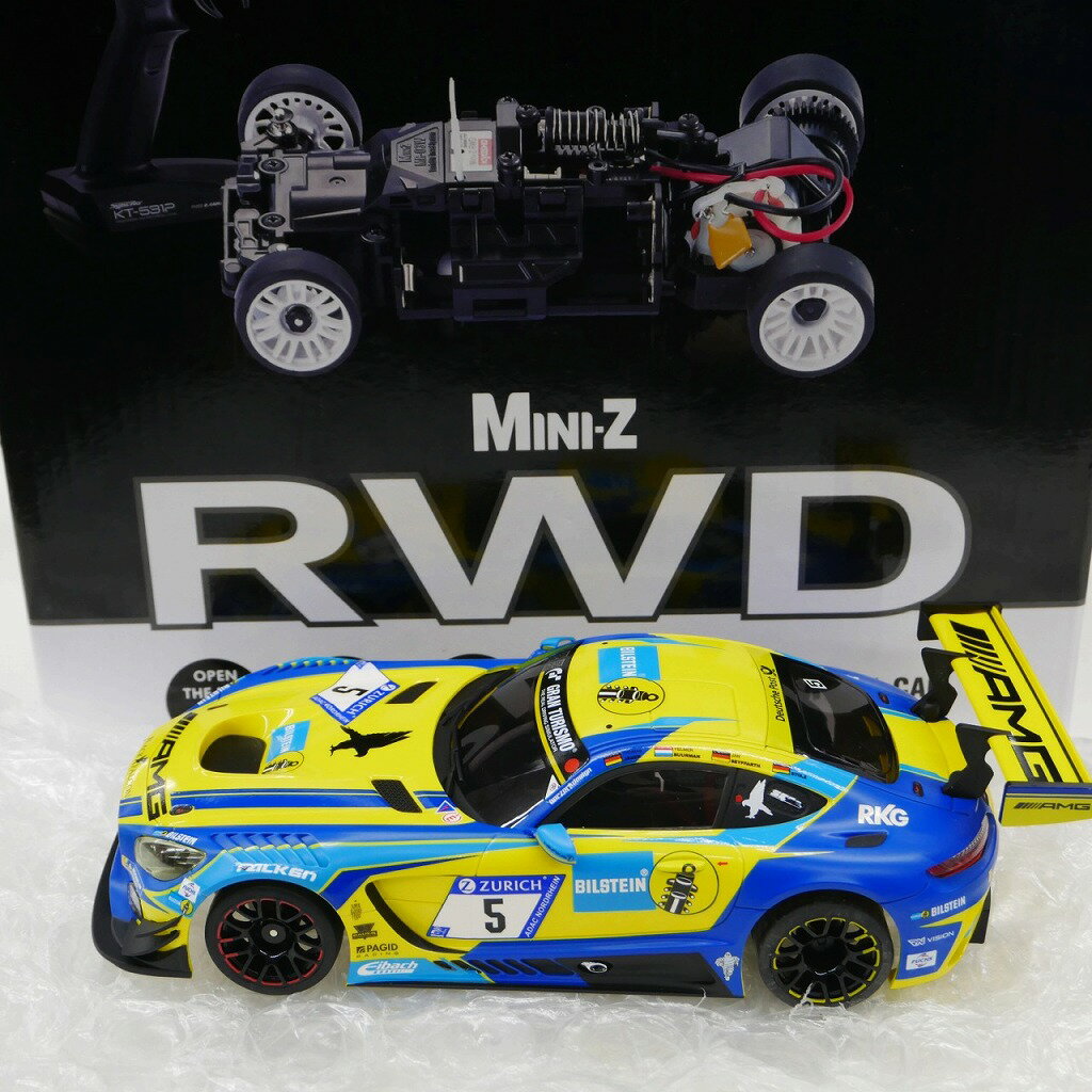 キョウショウ KYOSHO ラジコン MR03RWD r/s メルセデス AMG GT3 レディセット 32338BLY 【中古】
