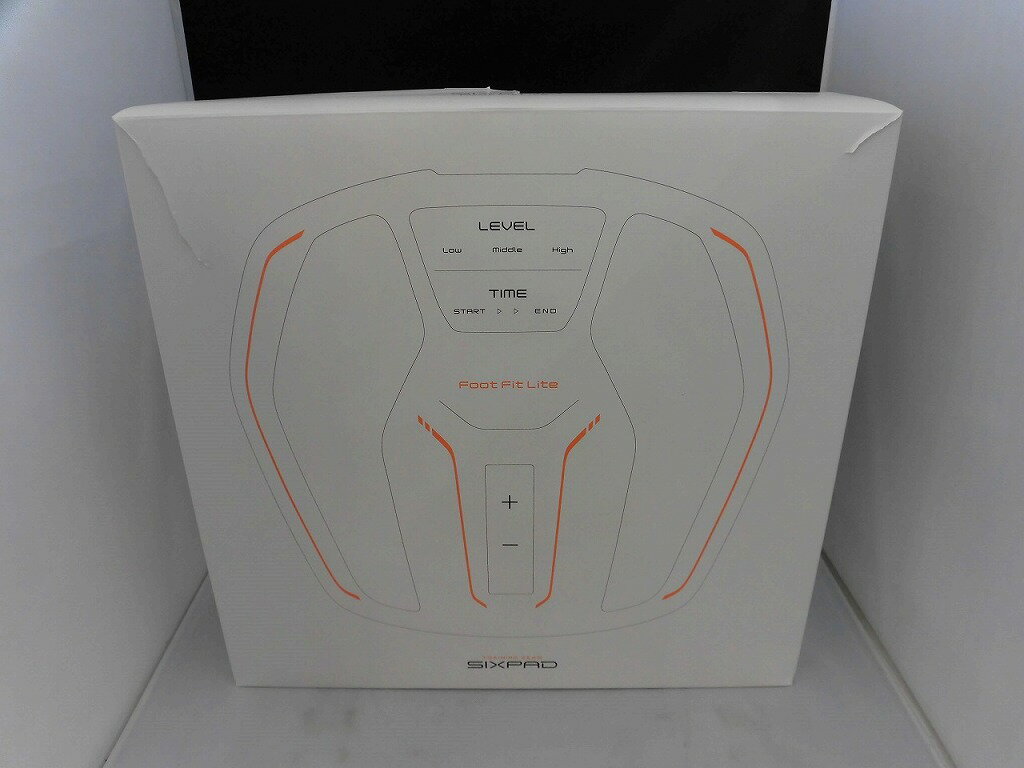 【全品ポイント10倍！要エントリー】【期間限定セール】シックスパッド SIXPAD フットフィットライト グレー Foot Fit Lite 【中古】