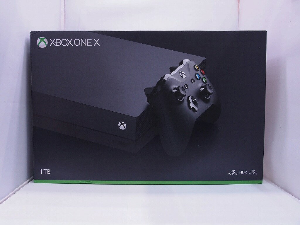 【11/20(木)20時〜全品ポイント10倍!要エントリー!】マイクロソフト Microsoft Xbox one X 本体のみ 1787 【中古】