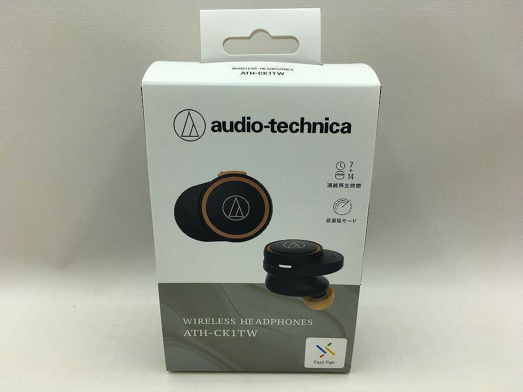 【未使用】 オーディオテクニカ audio-technica ワイヤレスイヤホン ATH-CK1TW(2)