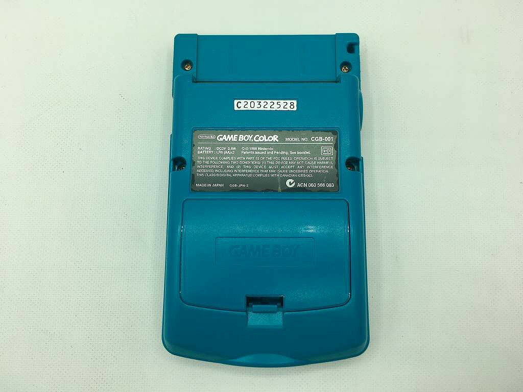 【11/20(木)20時〜全品ポイント10倍！要エントリー！】ニンテンドー Nintendo GAME BOY COLOR CGB-001 【中古】