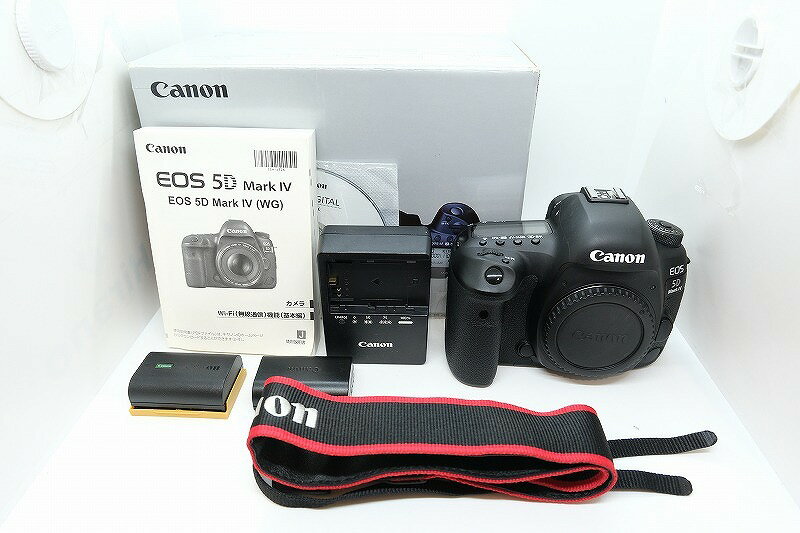 ワットマン楽天市場店の【11/20(木)20時〜全品ポイント10倍！要エントリー！】キヤノン Canon デジタル一眼レフ ボディ フルサイズ EOS 5D Mark IV 【中古】｜アングル2