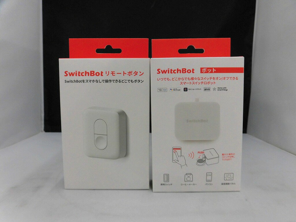 スイッチボット SwitchBot ボット + リモートボタン 【中古】
