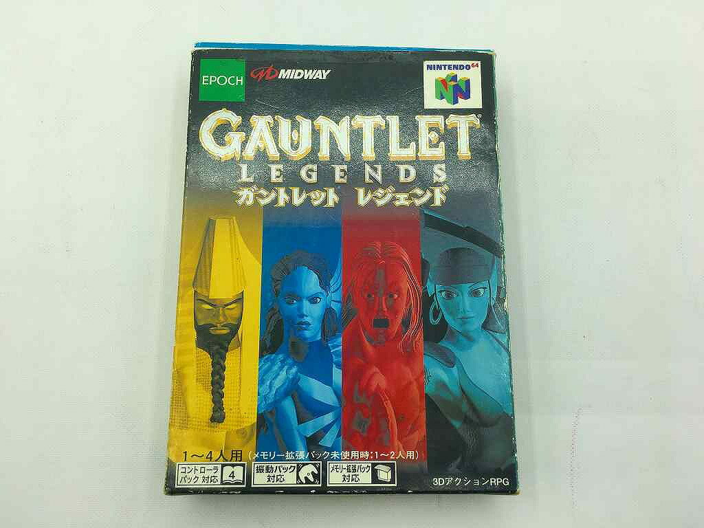エポック社 EPOCH ニンテンドー64ソフト ガントレット レジェンド 【中古】