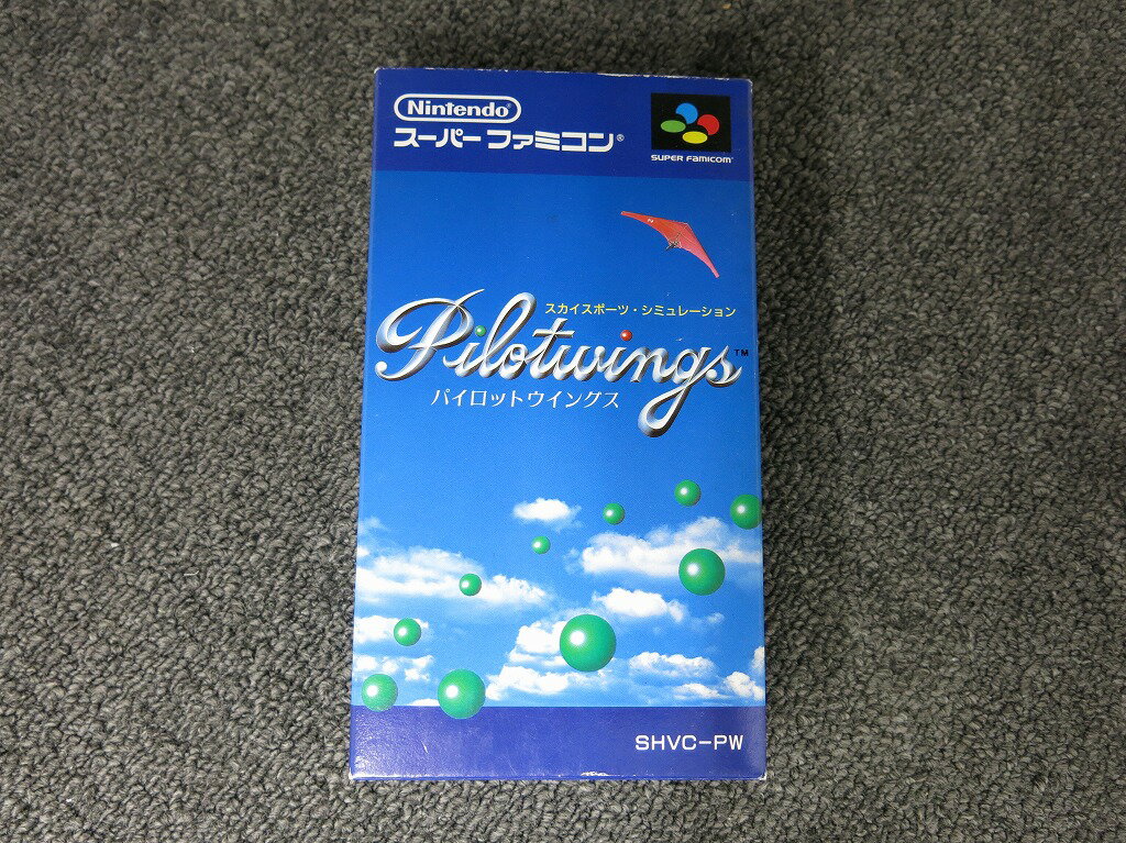 ニンテンドー Nintendo SFCソフト スカイスポーツ・シュミレーション パイロットウイングス 【中古】