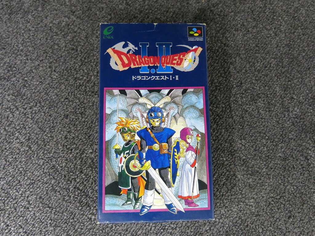 【11/20(木)20時〜全品ポイント10倍！要エントリー！】エニックス ENIX SFCソフト ドラゴンクエスト I・II 【中古】
