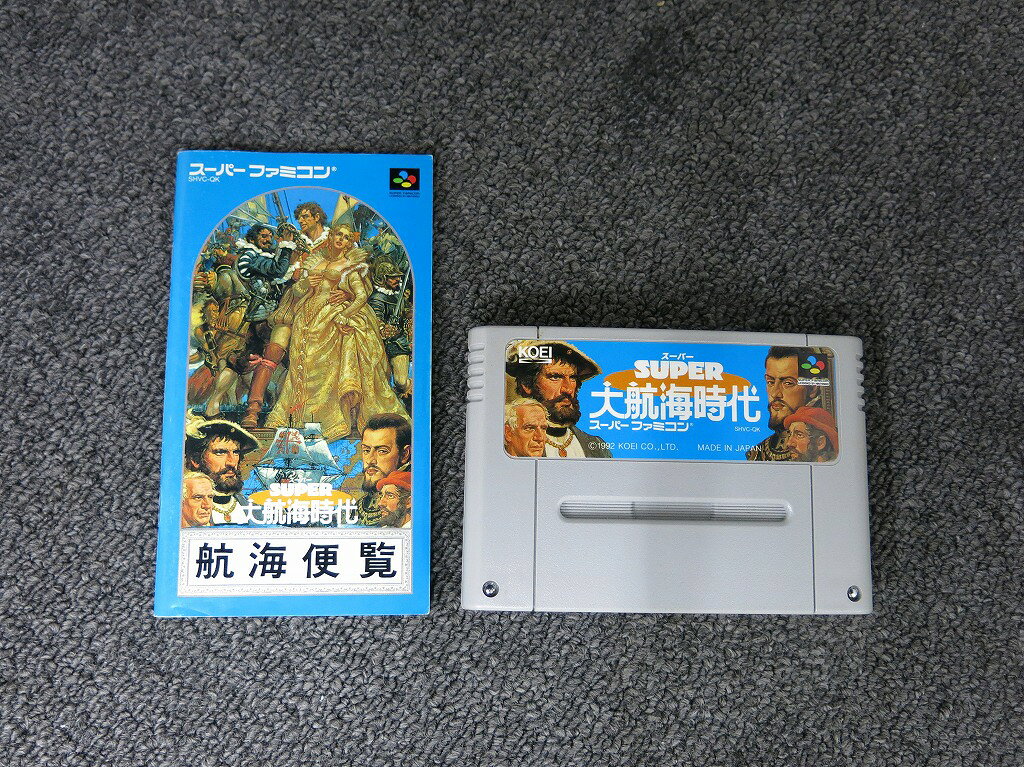 【12/4(木)20時〜全品ポイント10倍！要エントリー！】コーエー koei SFCソフト SUPER 大航海時代 【中古】