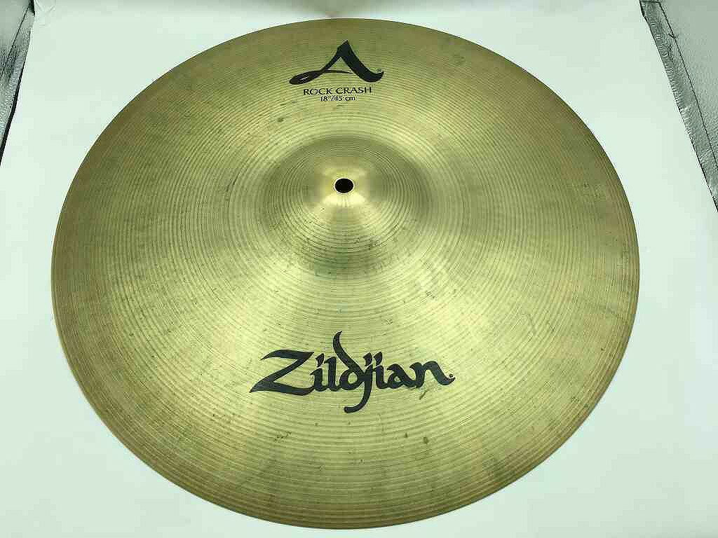 【12/4(木)20時〜全品ポイント10倍！要エントリー！】ジルジャン Zildjian クラッシュシンバル 18インチ 【中古】