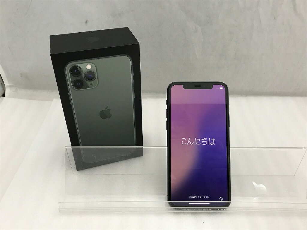 【11/20(木)20時〜全品ポイント10倍！要エントリー！】アップル Apple iPhone 11 Pro 64GB auSIMロック解除済み MWC62J／A 【中古】