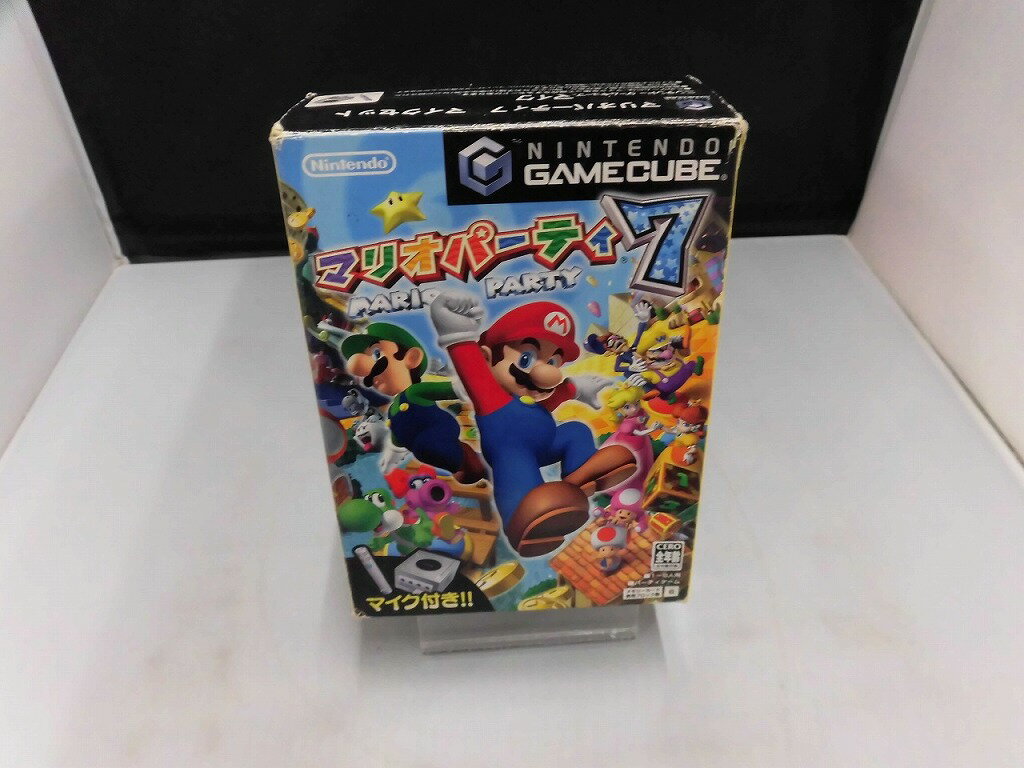ニンテンドー Nintendo ゲームキューブソフト マリオパーティ7 マイク付き DOL-P-GP7J（JPN） 【中古】