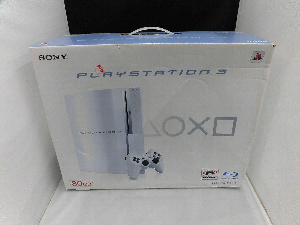 【11/20(木)20時〜全品ポイント10倍！要エントリー！】【未使用】 ソニー SONY PS3 CERAMIC WHITE CECHL00