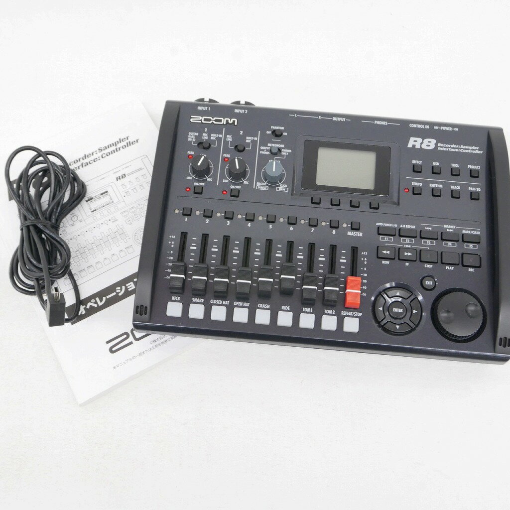 【全品ポイント10倍！要エントリー】ズーム ZOOM マルチトラックレコーダー R8 【中古】