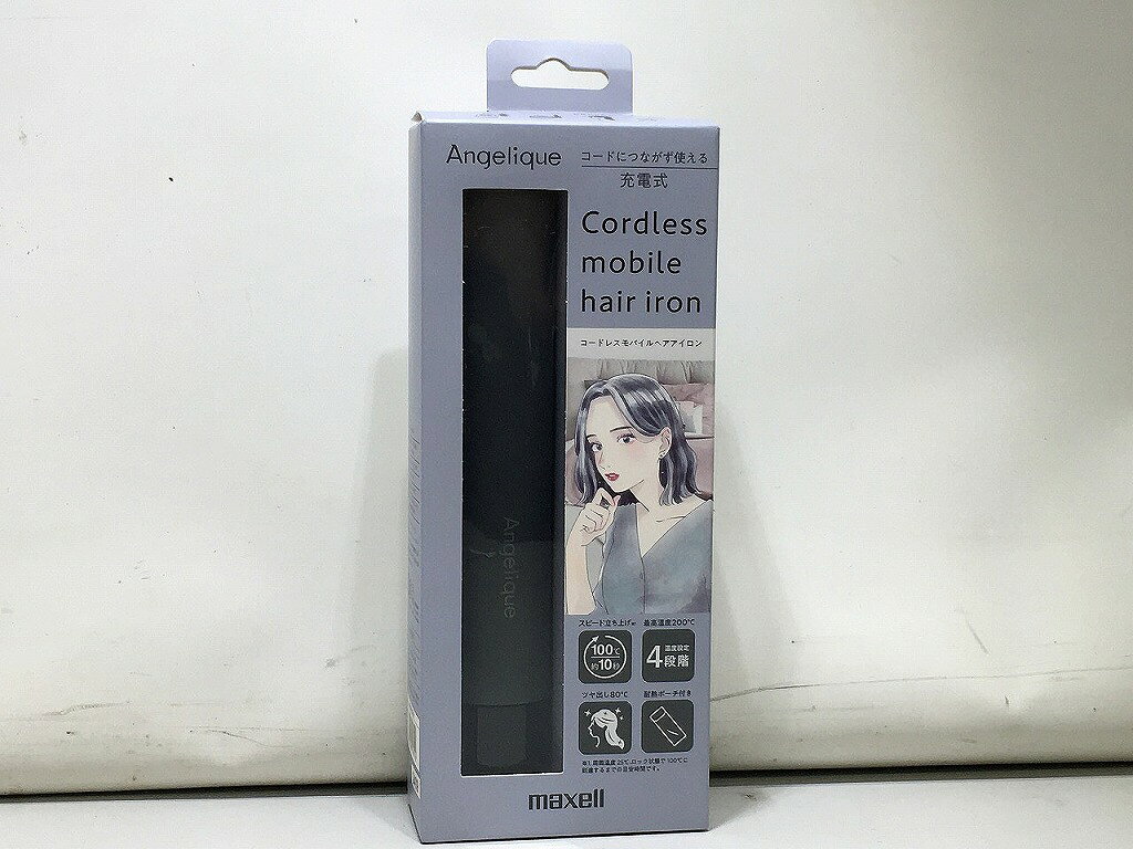 【ご注意】商品は店頭・他ネットショップでも販売しておりますので、ご注文をいただいても売り切れの場合がございます。ご了承ください。ブランド名マクセル maxell商品名充電式ヘアアイロン MXHI-500 GY商品説明コードレスモバイルヘアアイロン※商品は画像にあるもので全てです。コンディションレベルN（未使用品）コンディションの備考【全体】未使用品の状態ですが、買取商品の為、完全な新品ではございません。その為、多少の汚れなどが見られる場合がございます。付属品の記載がある商品の場合、付属品も同様です。(減額済)。配送方法宅配便商品番号tmd123720782在庫お問合せ先【ワットマンテック横浜鶴ヶ峰店】　045-958-0451【ご注意】当社オンラインショップ以外で情報、商品写真、画像、文章等を無断で転用しているページは偽サイトであり当店とは一切関係がございませんのでご注意ください。接続先のURLをご確認ください。楽天市場URL：https://www.rakuten.co.jp/楽天市場商品ページ：https://item.rakuten.co.jp/●●●《マクセル》maxell充電式ヘアアイロン MXHI-500 GY c1208928390