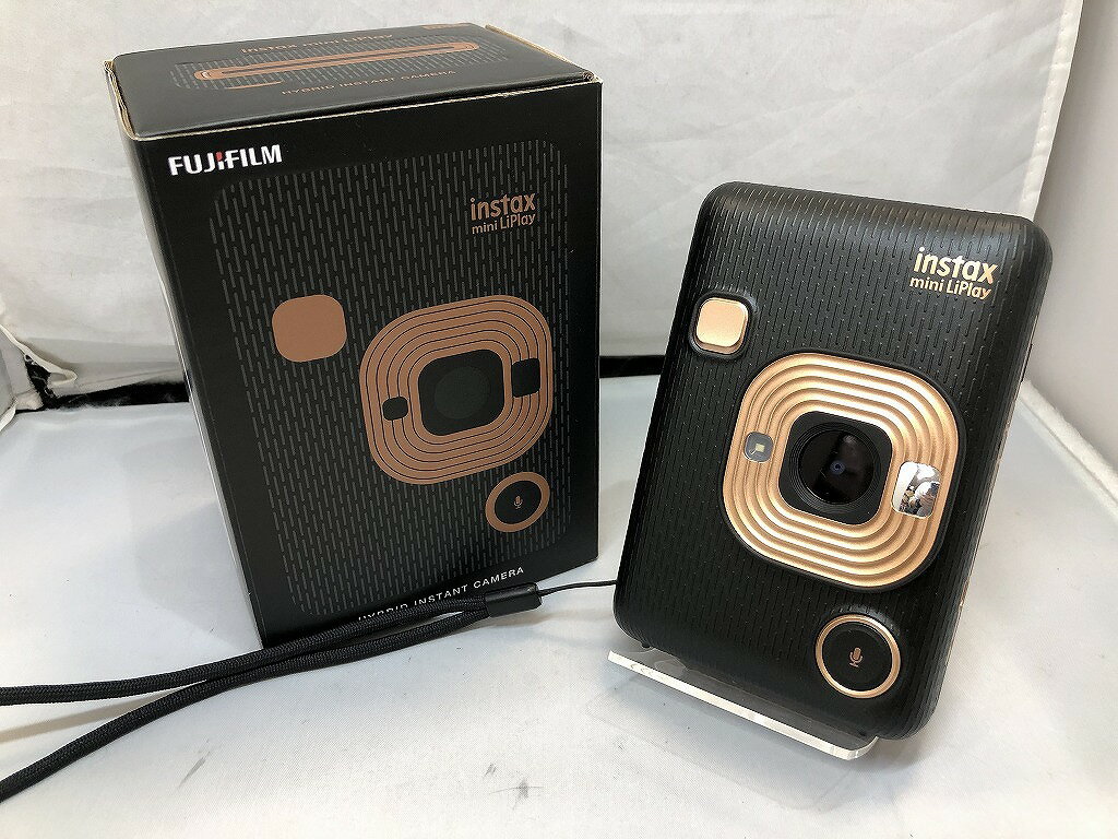 フジフィルム FUJIFILM instax mini LiPlay エレガントブラック 【中古】