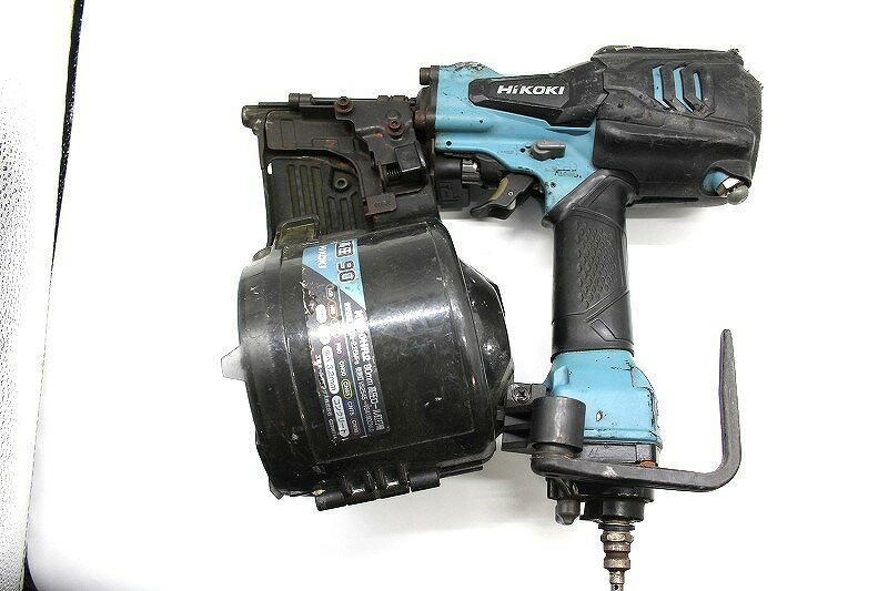 ハイコーキ HiKOKI 高圧ロール釘打機 ピストン往復動式 NV90HR2 【中古】