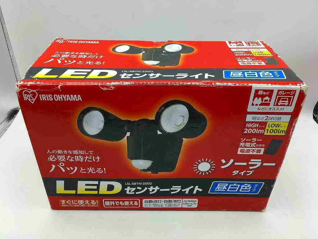 �ڴ��ָ��ꥻ����ۡ�̤���ѡ� �����ꥹ������� IRIS OHYAMA ���󥵡��饤�� LED �����顼�� ���� LSL-SBTN-200D