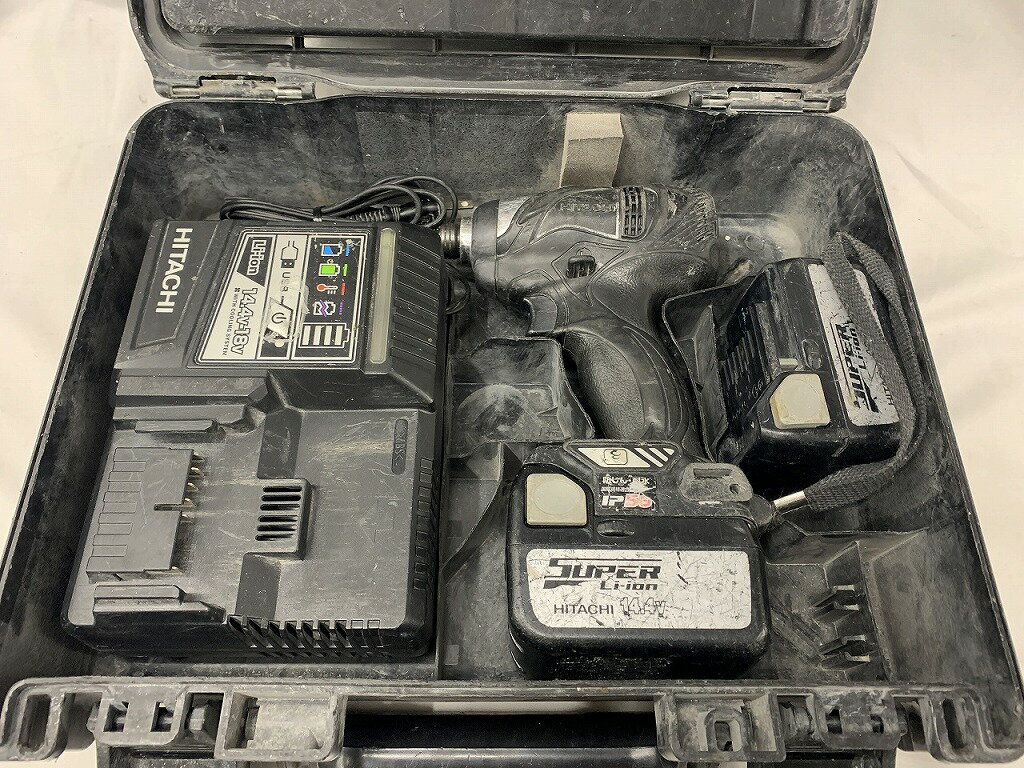 楽天市場】日立 インパクトドライバ wh14dbalの通販