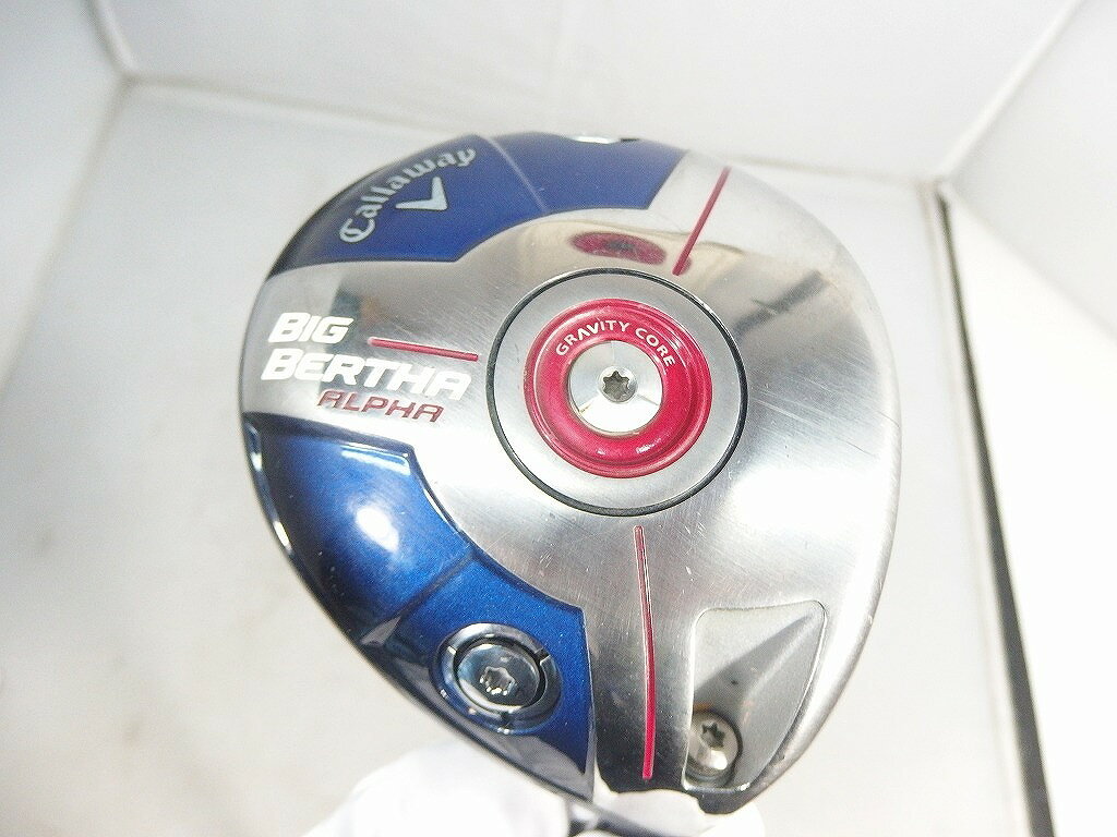キャロウェイ Callaway BIG BERTHA ALPHA ドライバー 青・白・銀等 【中古】