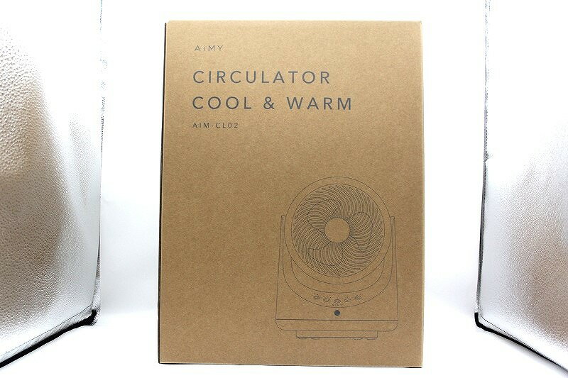【未使用】 サーキュレーター 軽量コンパクトボディ オールシーズン AiMY CIRCULATOR COOL AIM-CL02