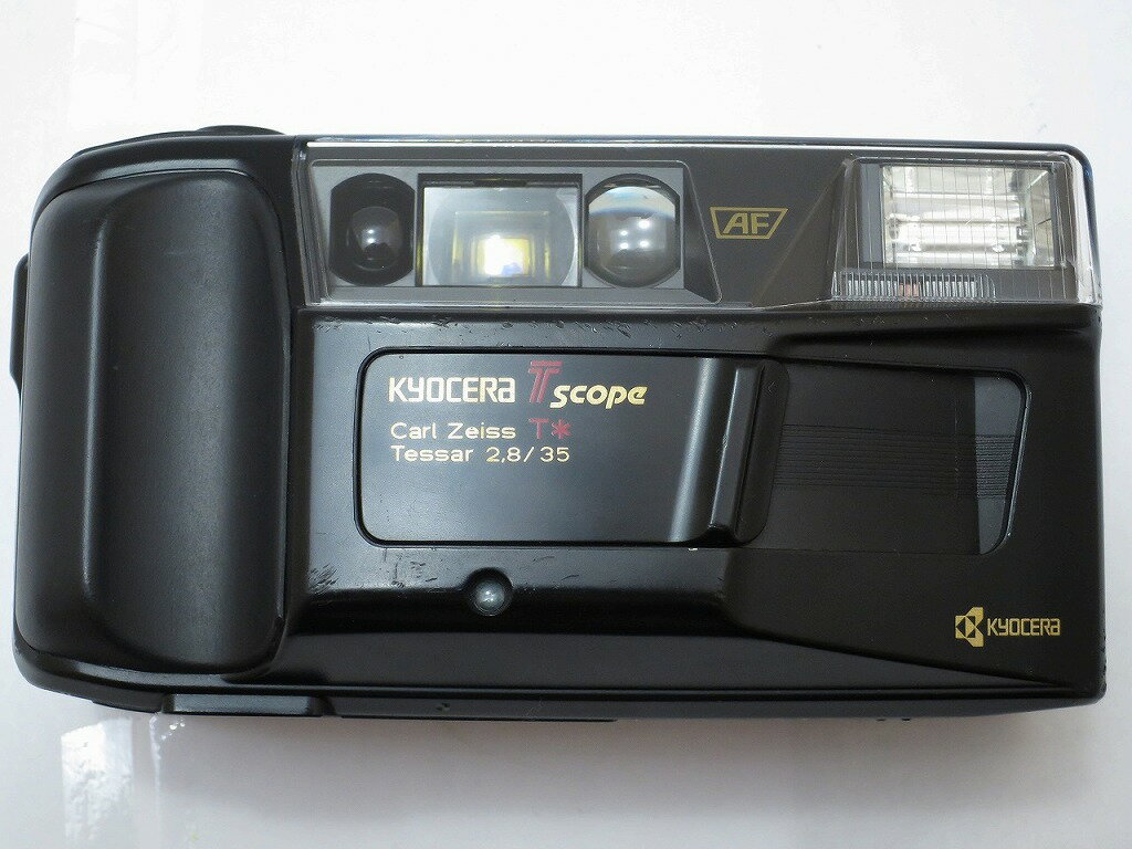 【全品ポイント10倍！】京セラ KYOCERA コンパクトフィルムカメラ T Scope 【中古】