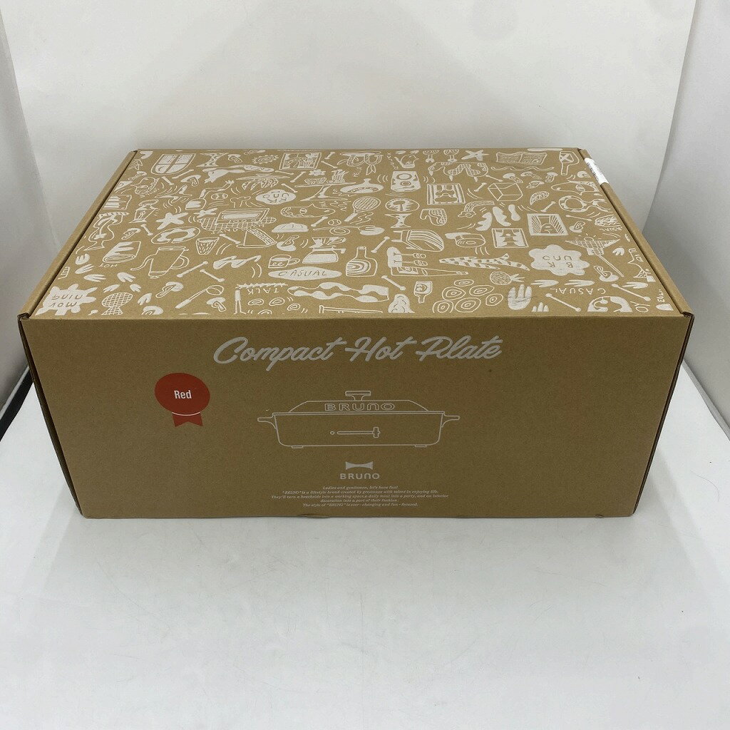 ��̤���ѡ� �֥롼�� BRUNO ����ѥ��ȥۥåȥץ졼�� BOE-021-RD