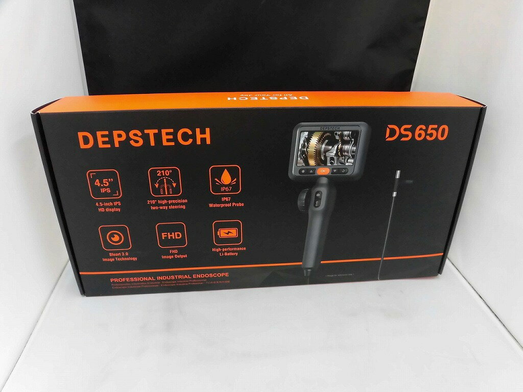 デプステッチ DEPSTECH ファイバースコープ DS650 【中古】