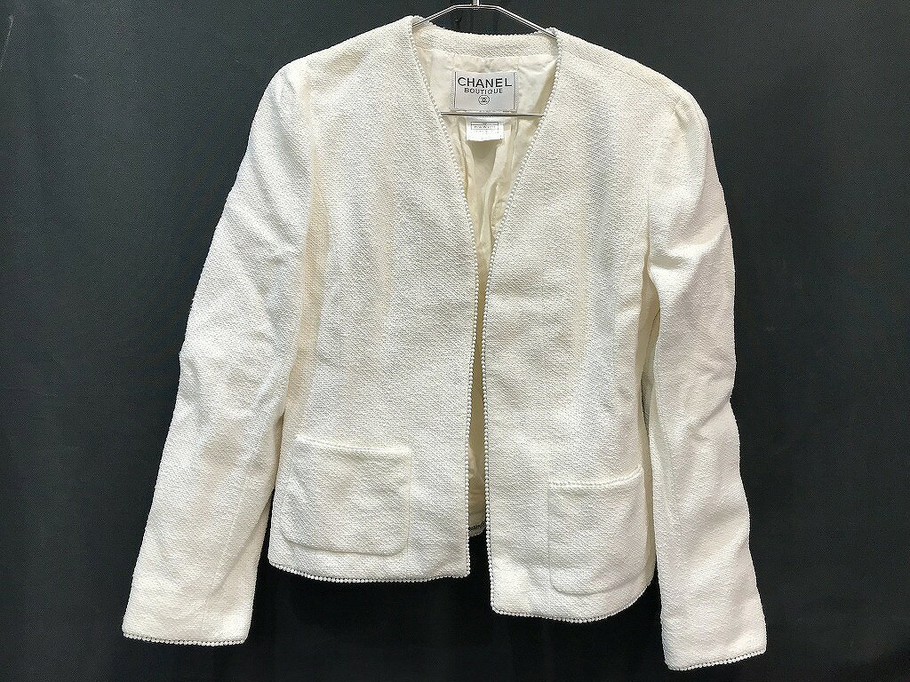 楽天市場】chanel ヴィンテージ ツイードジャケットの通販