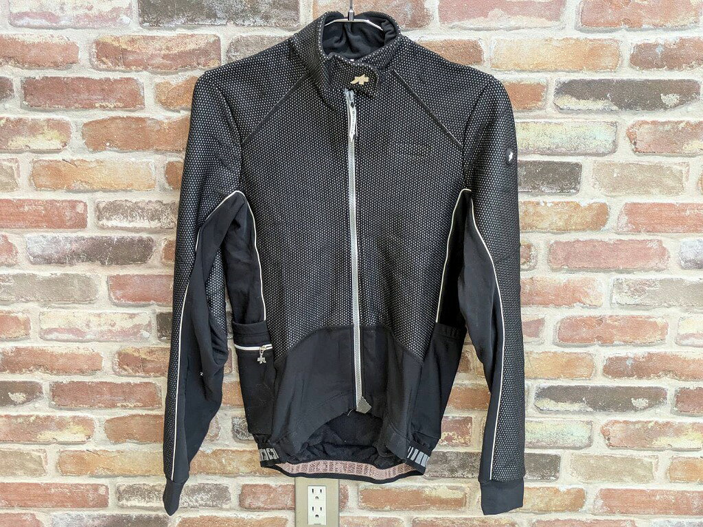 アソス ASSOS サイクルジャージ 長袖 Sサイズ 黒 【カウマン戸塚】 【中古】