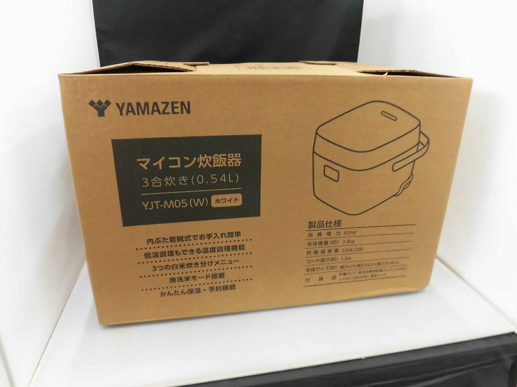 ��3/4(��)20�������ʥݥ����10�ܡ��ץ���ȥ꡼�ۡ�̤���ѡ� ��ޥ��� YAMAZEN ���Ӵ� �ۥ磻�� YJT-M05